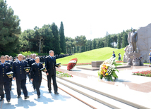 Azerbaijan marks 93rd birthday anniversary of National Leader Heydar Aliyev. Azerbaijan, Baku, 10 May 2016